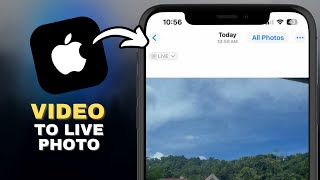 How To Convert Video To Live Photo On iPhone in SECONDS!