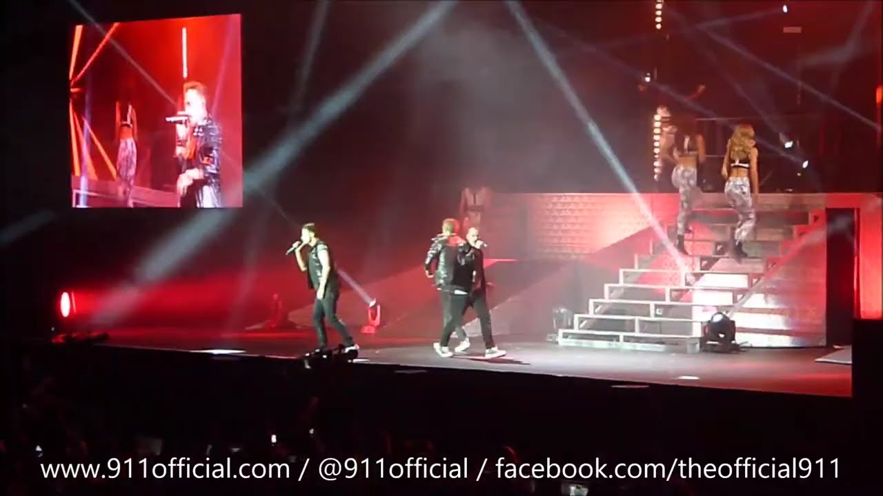 911 Bodyshakin' The Big Reunion Boyband Tour (2014) YouTube