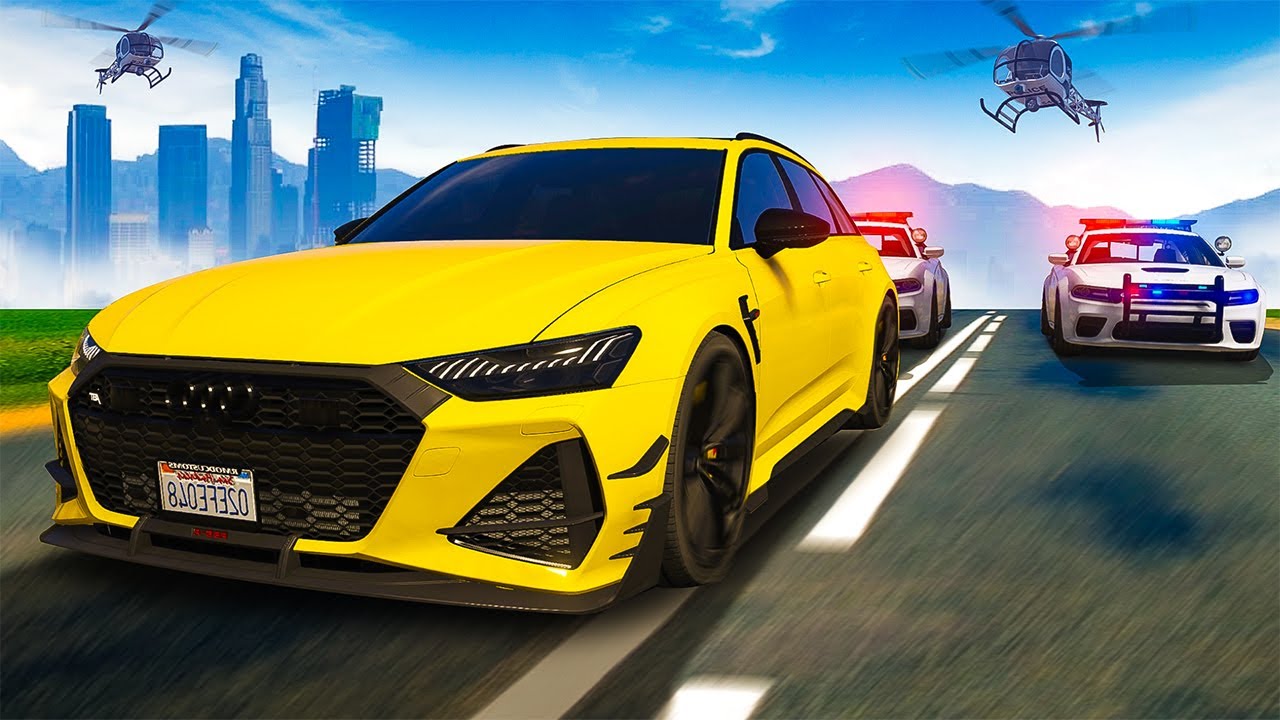 Я стал водителем-наёмником в GTA 5 RP