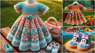 Jaw-Dropping Children's Hand Knitted/ Crocheted Shoe, Cardigan And Sweater Designs #Crochet