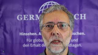 Christoph Bals gratuliert zu 25 Jahren PIK