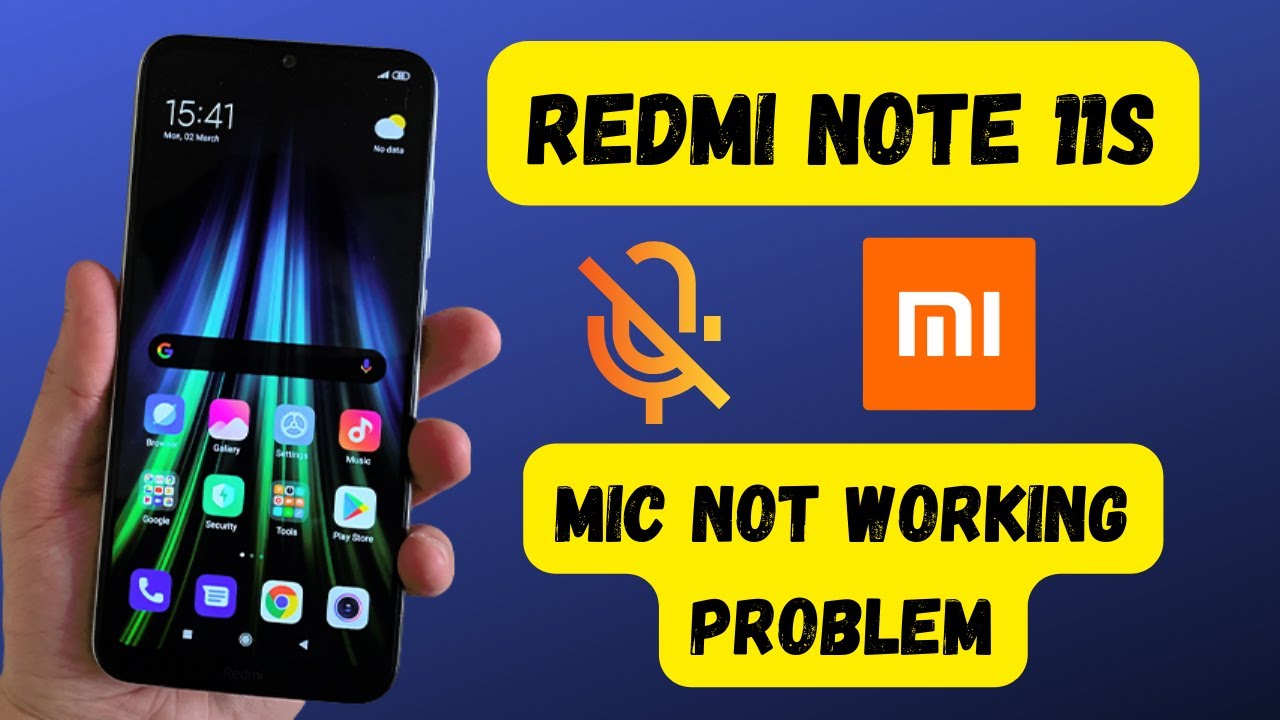Redmi Note 11s Mic not working problem | Redmi microphone problem note ...