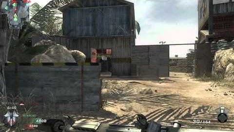 Black Ops - Firing Range - Another wallbang using Blackbird