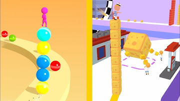 Stack Rider Vs Cube Surfer: All Levels Gameplay - New Update Android, iOS #5