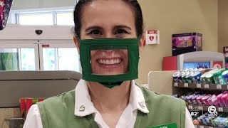 Vero Beach Publix employee makes sure her mask doesn’t hide her smile