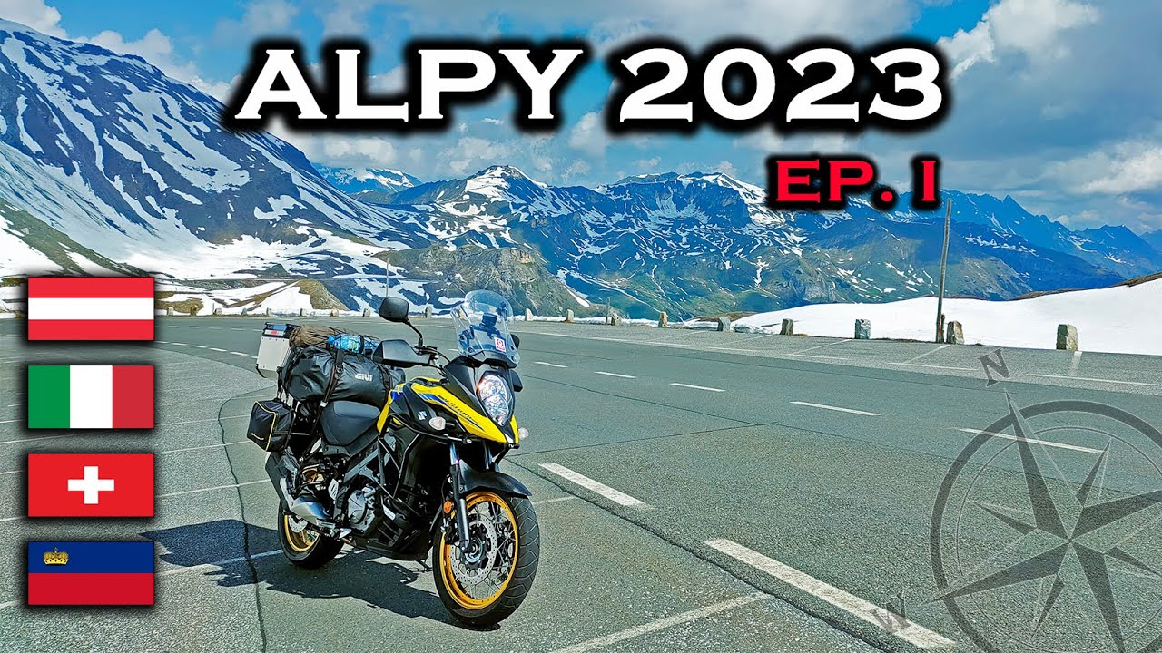 Wyprawa motocyklowa Alpy 2023 [Ep. 1] | Trasa do Austrii i przejazd Grossglockner Hochalpenstraße