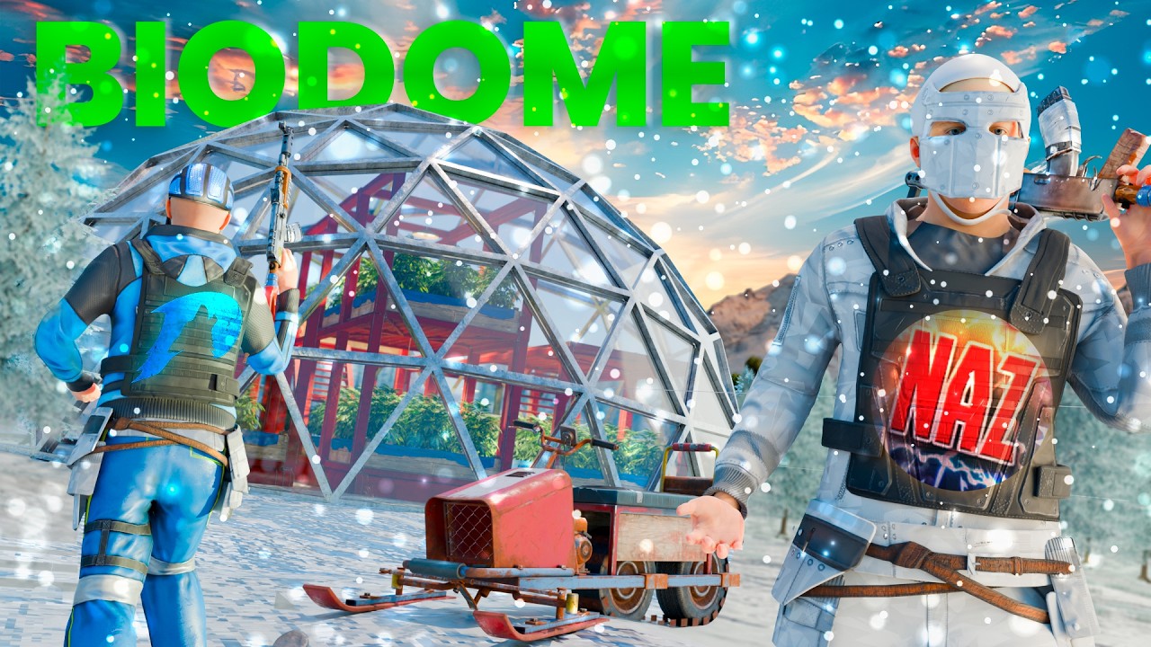 We Built A BIODOME in the Snow of Rust