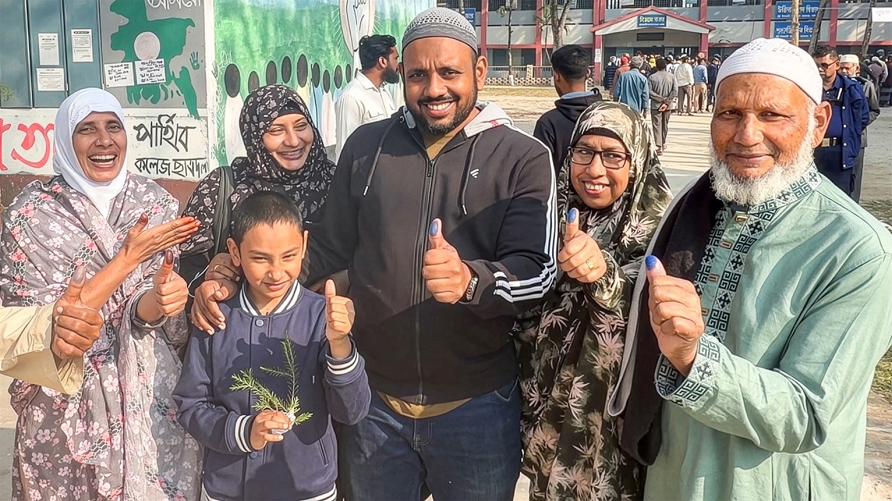 পরিবারের সাথে ভোটের দিন খুব আনন্দ করলাম