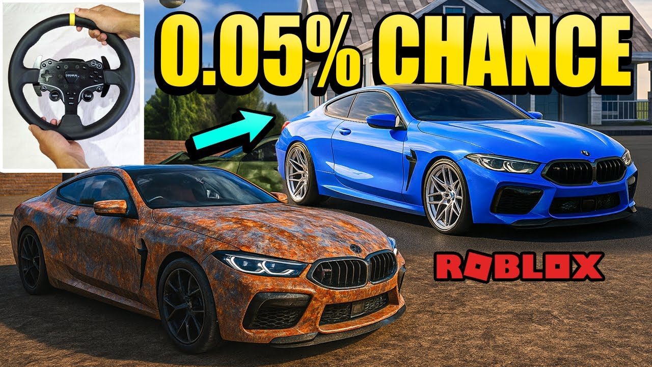 The RAREST Junkyard Car in ROBLOX | Fix it up