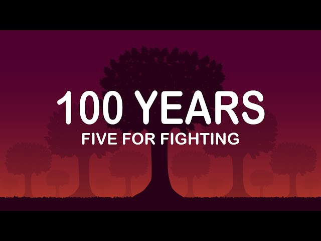 Five For Fighting - 100 Years (Lyrics / Lyric Video) class=
