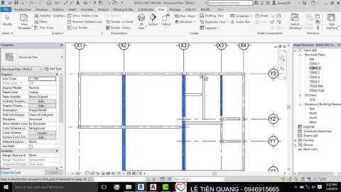 Tự học Revit Structure Bài 10 Cách dựng dầm trong Revit