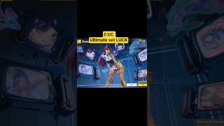 0 UC Ultimate set LUCK #pubgmobile
