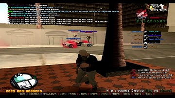 SAMP cops vs robbers | funny moment | xSF server