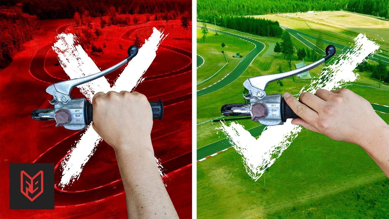 Motocyclistes - Votre prise de l'accélérateur est mauvaise