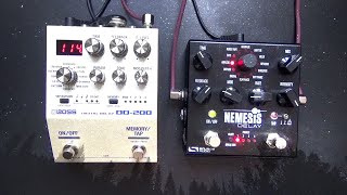 Boss DD-200 vs. Source Audio Nemesis