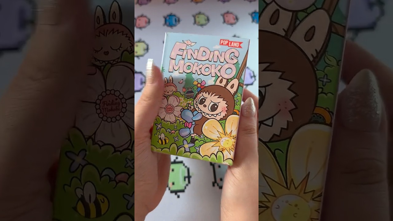 opening POP MART ❀ Finding MOKOKO ❀ series blind box
