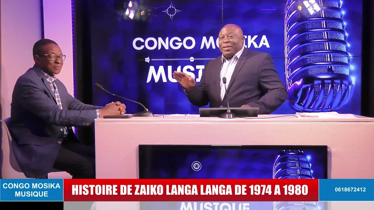 HISTOIRE DE ZAIKO LANGA LANGA DE 1974 A 1980 AVEC ONCLE BAPIUS .  BOLANDA LISOLO