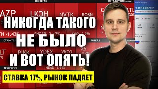 Никогда такого не было и вот опять! Ужасное падение фондового рынка