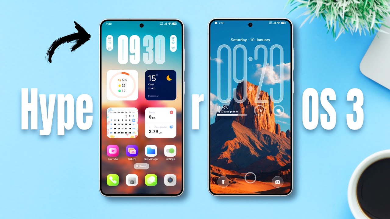 Top 5 Beautiful HyperOS 3 Themes! 🎨 Customize Your Home Screen 2026 ...