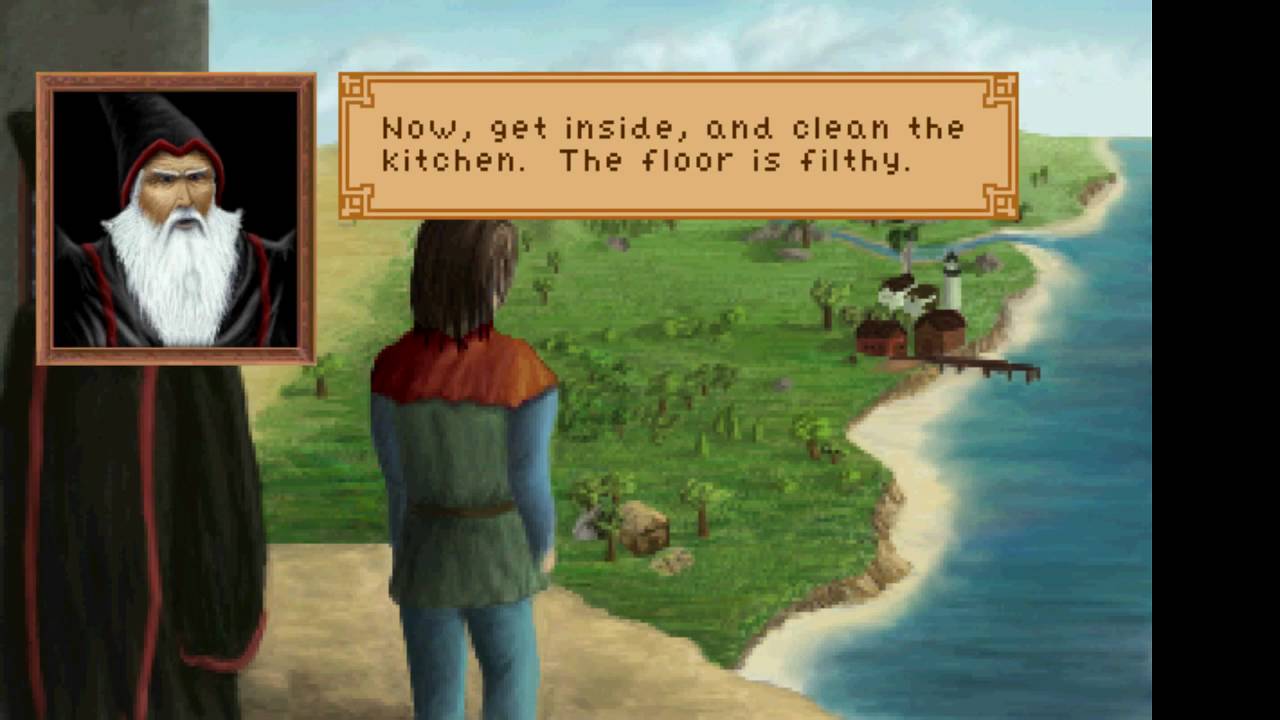 Секрет короля игра. King's Quest 3. King’s Quest III: to Heir is Human меню. Quest for Infamy.