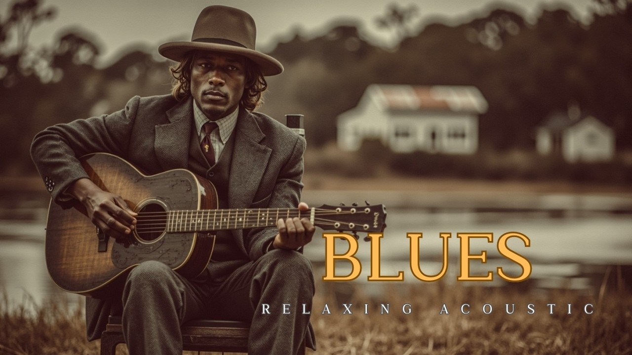 Плавный инструментал дельта-блюза в стиле фингерстайл