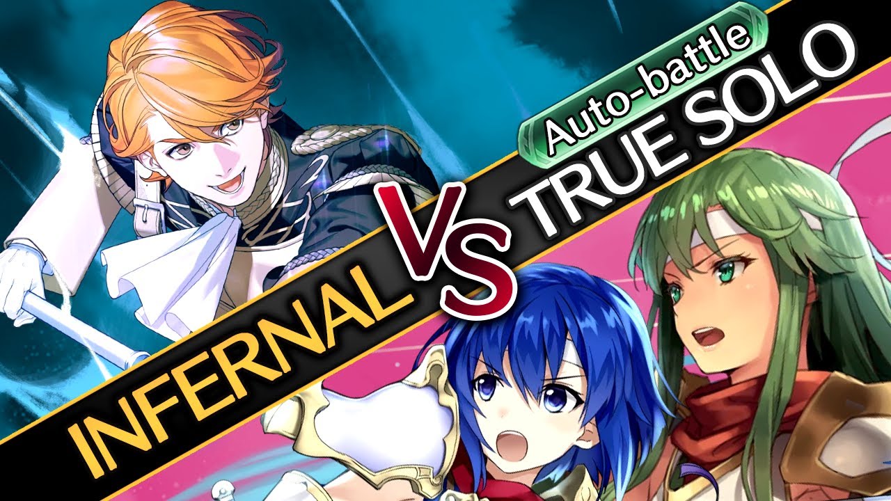 [FEH] Ferdinand Autobattle True Solo - Palla and Catria Infernal GHB
