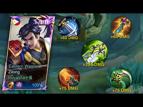 Zilong Best Build 1 Hit Mlbb