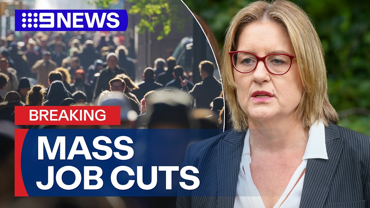 Up to 3000 jobs could be cut under review into Victoria's public sector | 9 News Australia