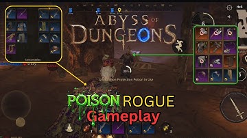 Abyss of Dungeons : Solo Rogue Gameplay (Poison Build)