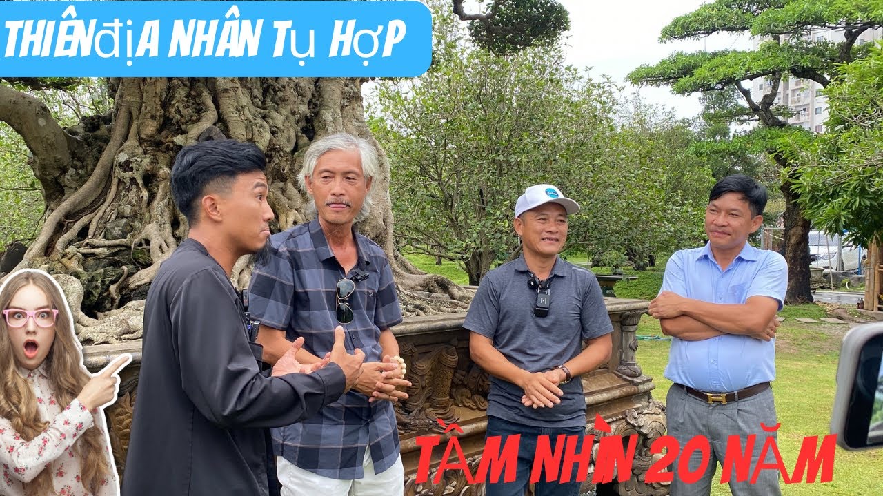 Cụ Thiên Địa Nhân Tụ hợp - Tầm nhìn 20 năm - Góc nhìn nghệ nhân Nam Lê Bonsai