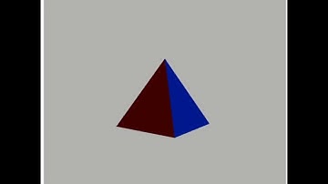 Rotating pyramid