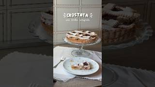Crostata rustica con frolla integrale senza lattosio 🫶 #ricettesenzalattosio