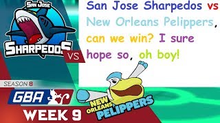 GBA S8W9: SJ Sharpedos (3-5) vs. New Orleans Pelippers (6-2) [PokeMEN]