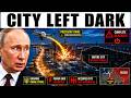 Ukraine Drone Strike Left an Entire Russian-Occupied City in COMPLETE Darkness