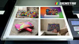UV6090 flatbed printer for leather printing