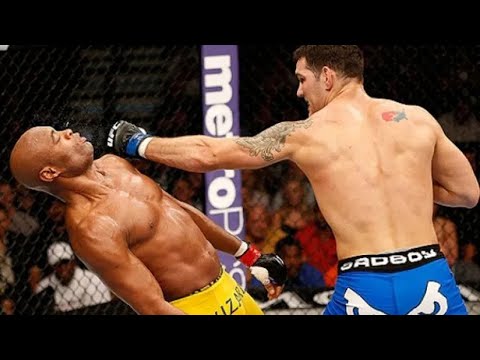 Anderson Silva Gets Knocked Out Cold by Chris Wieldman UFC 162 Knockout - When Taunting Goes Wrong