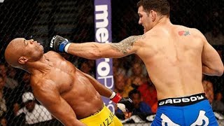 Anderson Silva Gets Knocked Out Cold by Chris Wieldman UFC 162 Knockout - When Taunting Goes Wrong