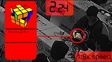 Yusheng Du 3.47 World Record 3D Visualization