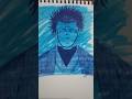 “Drawing The King of Curses 👑🔥 | Sukuna Art”