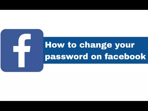 Facebook პაროლის შეცვლა