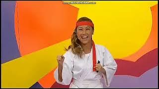 Hi-5 Dayen Burns Off Energy by Practising Taekwondo With a Punching and Kicking Bag