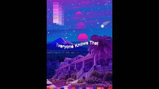 Danilus33 - Everyone Knows that (Official Music)