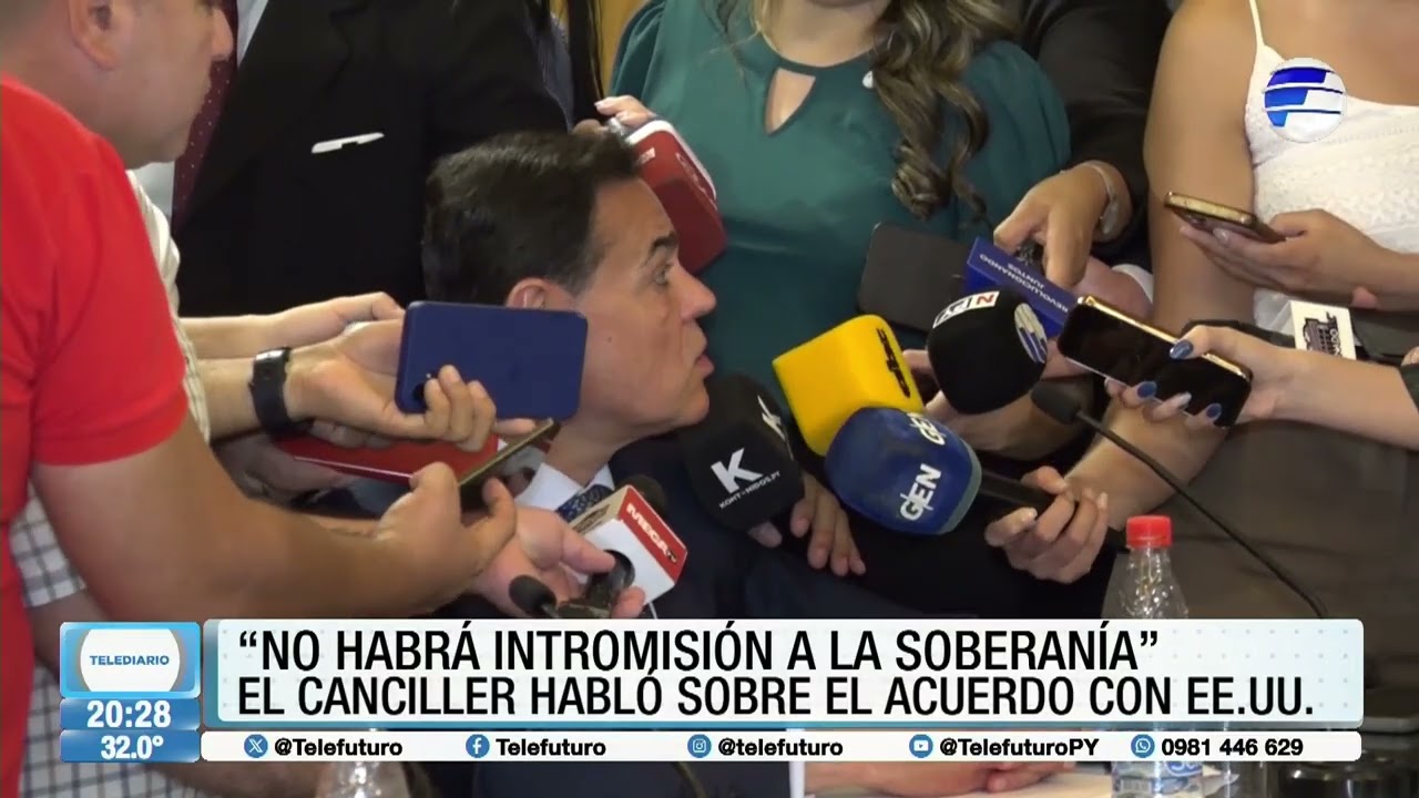 Canciller habló sobre el acuerdo con Estados Unidos