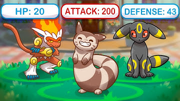 Choose Your Starter Pokemon, But EVERY Stat is RANDOM!