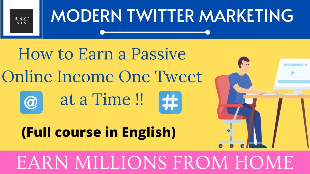 Make money online from Modern Twitter Marketing | Earn Millions From Home@Magic Courses