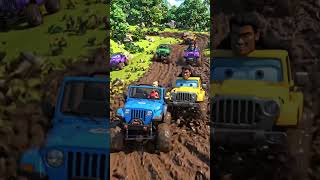 Mud Racing #3danimation #cartoon #racing