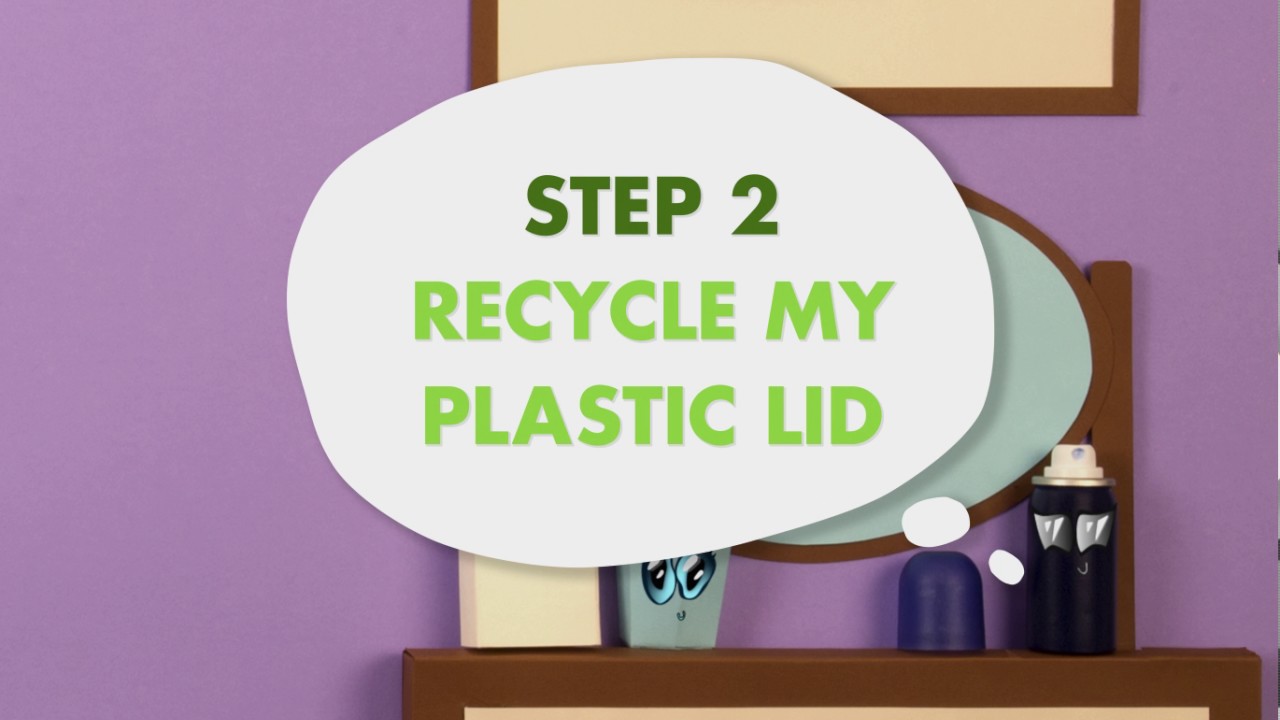 How to recycle a deodorant can YouTube