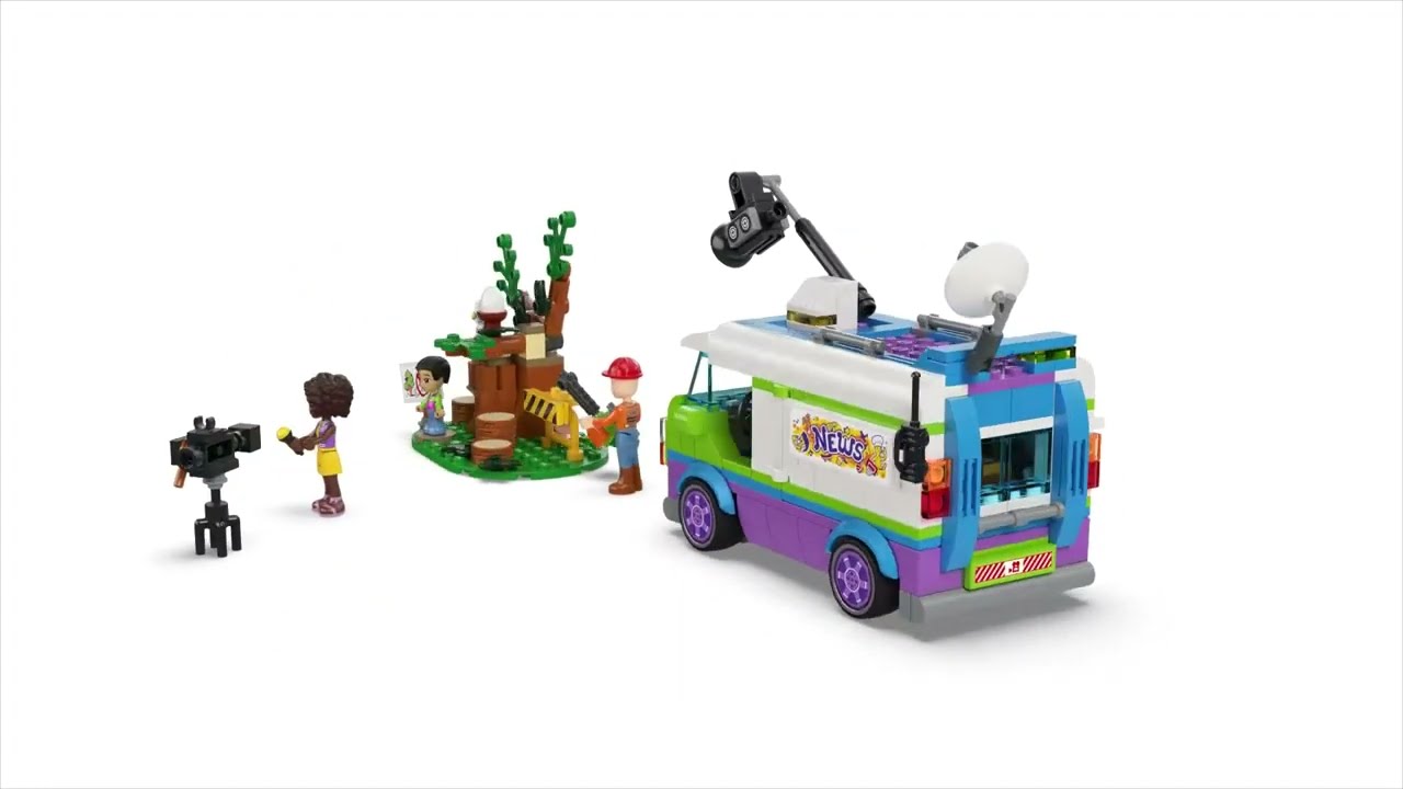 LEGO Friends: Newsroom Van - 446 Pieces (41749) | Best Buy Canada