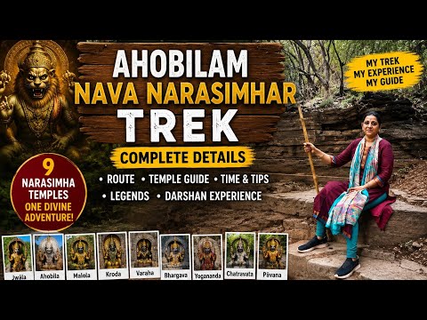Ahobilam Nava Narasimhar completed trek details - Thanks to Mr Subaiah ( Guide)