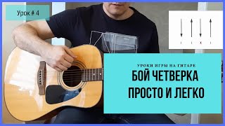 картинка: Бой четверка просто и легко_разбор схем аккордов